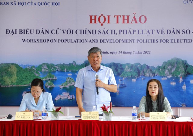 UỶ BAN XÃ HỘI TỔ CHỨC HỘI THẢO VỀ ĐẠI BIỂU DÂN CỬ VỚI CHÍNH SÁCH, PHÁP LUẬT VỀ DÂN SỐ-PHÁT TRIỂN